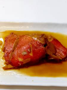 きんめの煮つけ