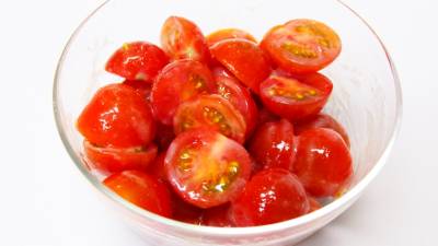 ミニトマトの塩こうじ漬け