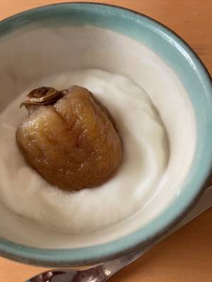 干し柿のコンポート