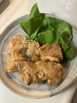 たらの中国風天ぷら