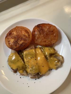 チーズポークソテー