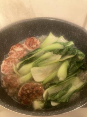 肉だんごの中国風煮物