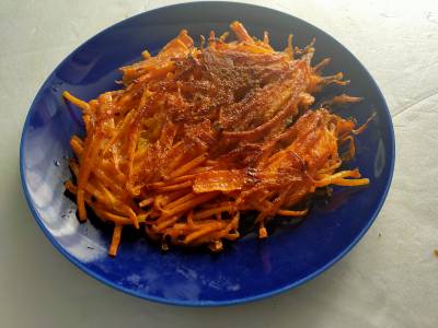 にんじんのガレット