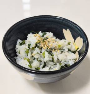 かぶの葉の混ぜご飯