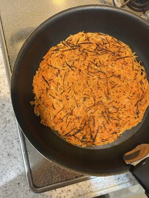 にんじんのガレット