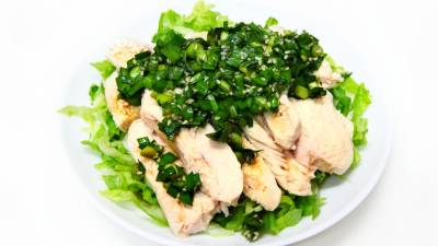 かんたん蒸し鶏