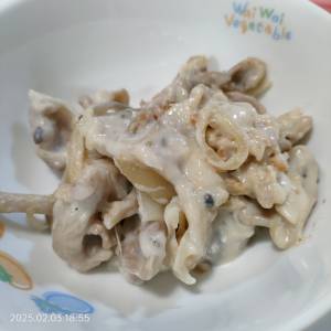 豚こまの簡単クリーム煮