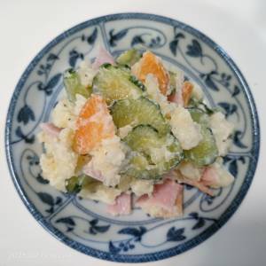 レンチンポテトサラダ