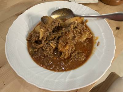 かぶのミートソース煮