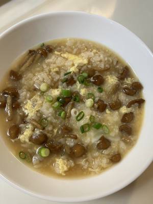 なめこ雑炊