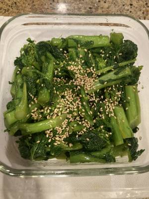 菜の花のおひたし