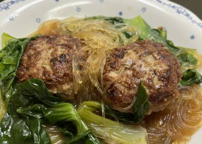 肉だんごの中国風煮物