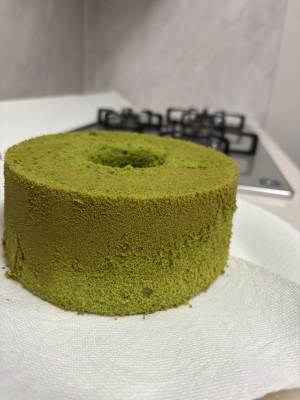 抹茶シフォンケーキ
