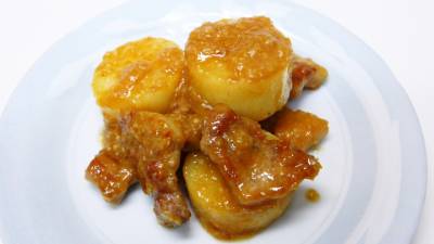 豚肉と長芋のしょうがみそ焼き
