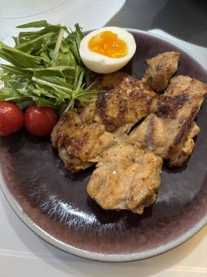 鶏ももの柚子こしょう焼き