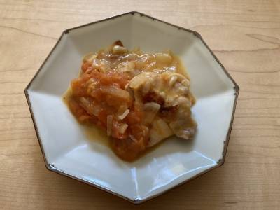鶏もも肉のトマト煮