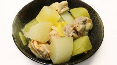 大根と鶏肉の甘酒煮