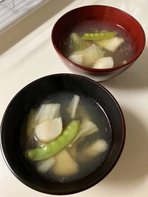 帆立て貝柱の吸い物