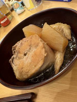 鶏手羽先と大根のピリ辛煮
