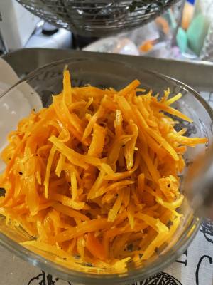 春にんじんのナムル