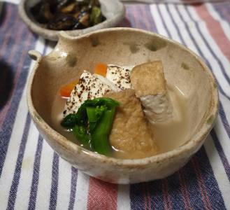 がんもどきの含め煮