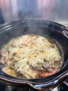 たっぷり野菜のみそチーズ蒸し