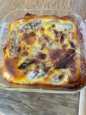 バナナグラタン