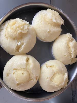 チーズ蒸しパン