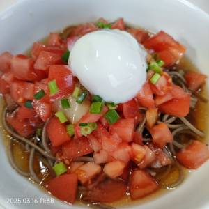 ぶっかけトマトそば