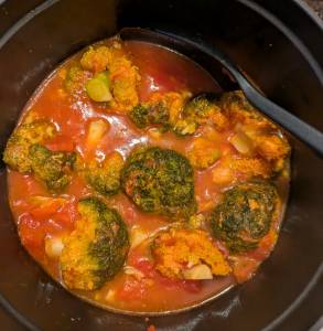 ブロッコリーのトマトスープ