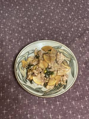 大根と豚バラの照り煮