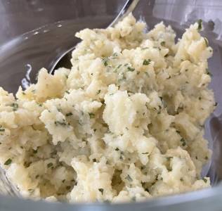 じゃがいもパセリマヨあえ