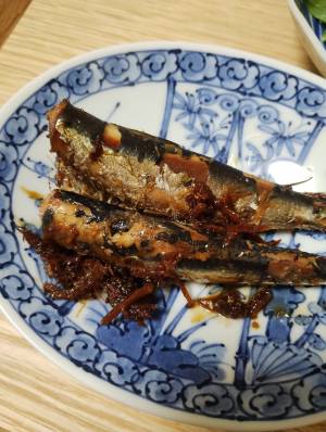 いわしのしょうが煮