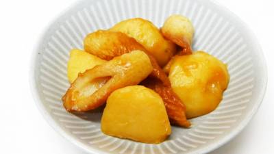 じゃがいもとちくわの煮物