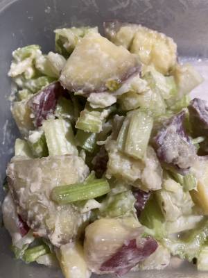 さつまいものヨーグルトサラダ