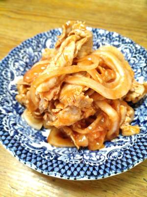 豚肉のソースマリネ