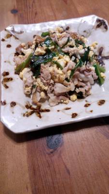 ふわとろ豚にらたま