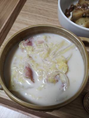 白菜のクリーム煮