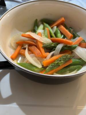 春野菜のグラッセ