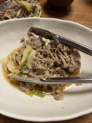 春キャベツの豚しゃぶ煮