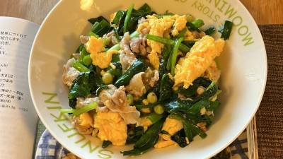 ふわとろ豚にらたま