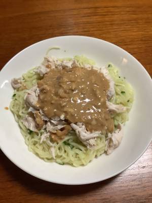 バンバンジー風冷やし中華