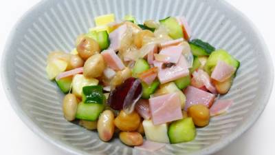 ミックスビーンズサラダ