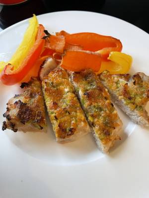 豚肉のにんにくみそ焼き