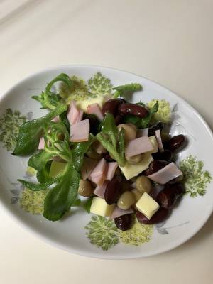 ミックスビーンズサラダ