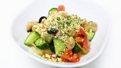 ミックスビーンズときゅうりのマリネサラダ