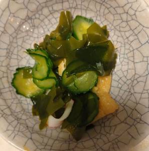 きゅうりの酢の物