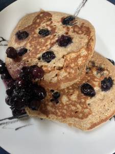 ブルーベリーパンケーキ