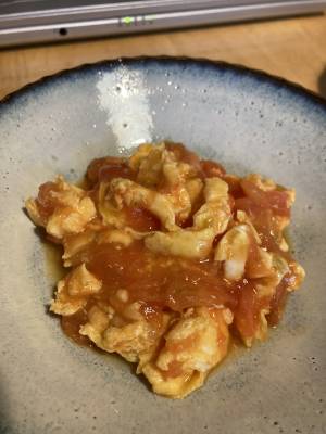 卵とトマトの炒め物