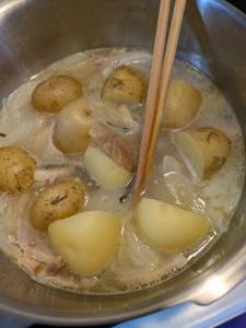 じゃがいものミルクスープ